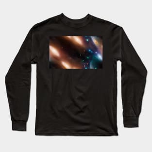 Seamless Stellar Cosmos Texture Patterns III Long Sleeve T-Shirt